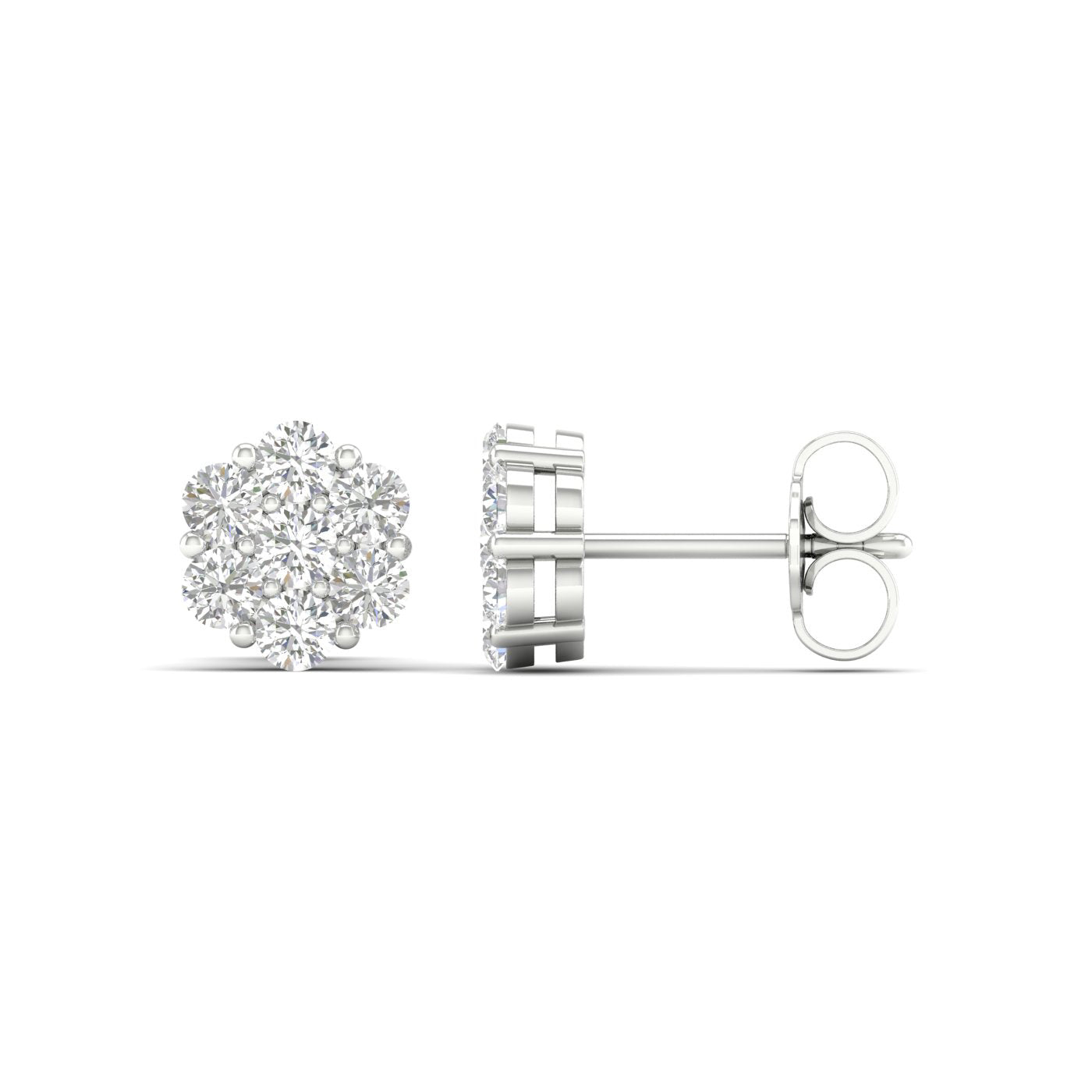 Lab Diamond Earrings 0.50 ctw