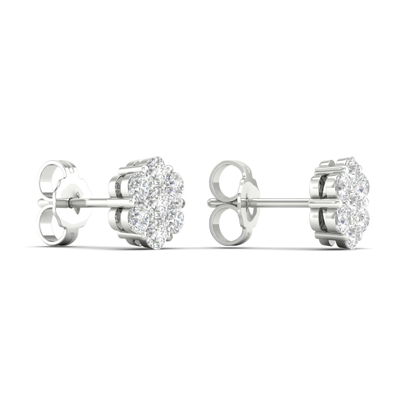 Lab Diamond Earrings 0.50 ctw
