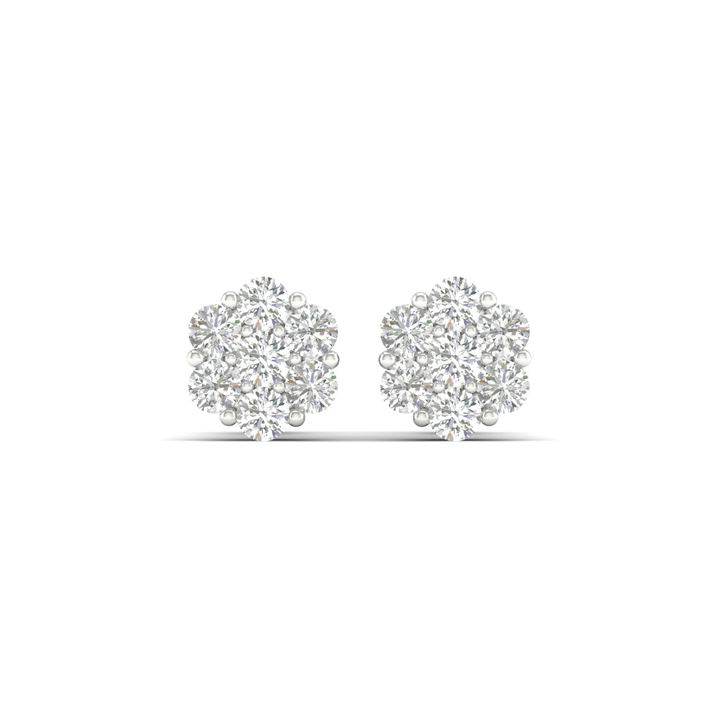 Lab Diamond Earrings 0.50 ctw
