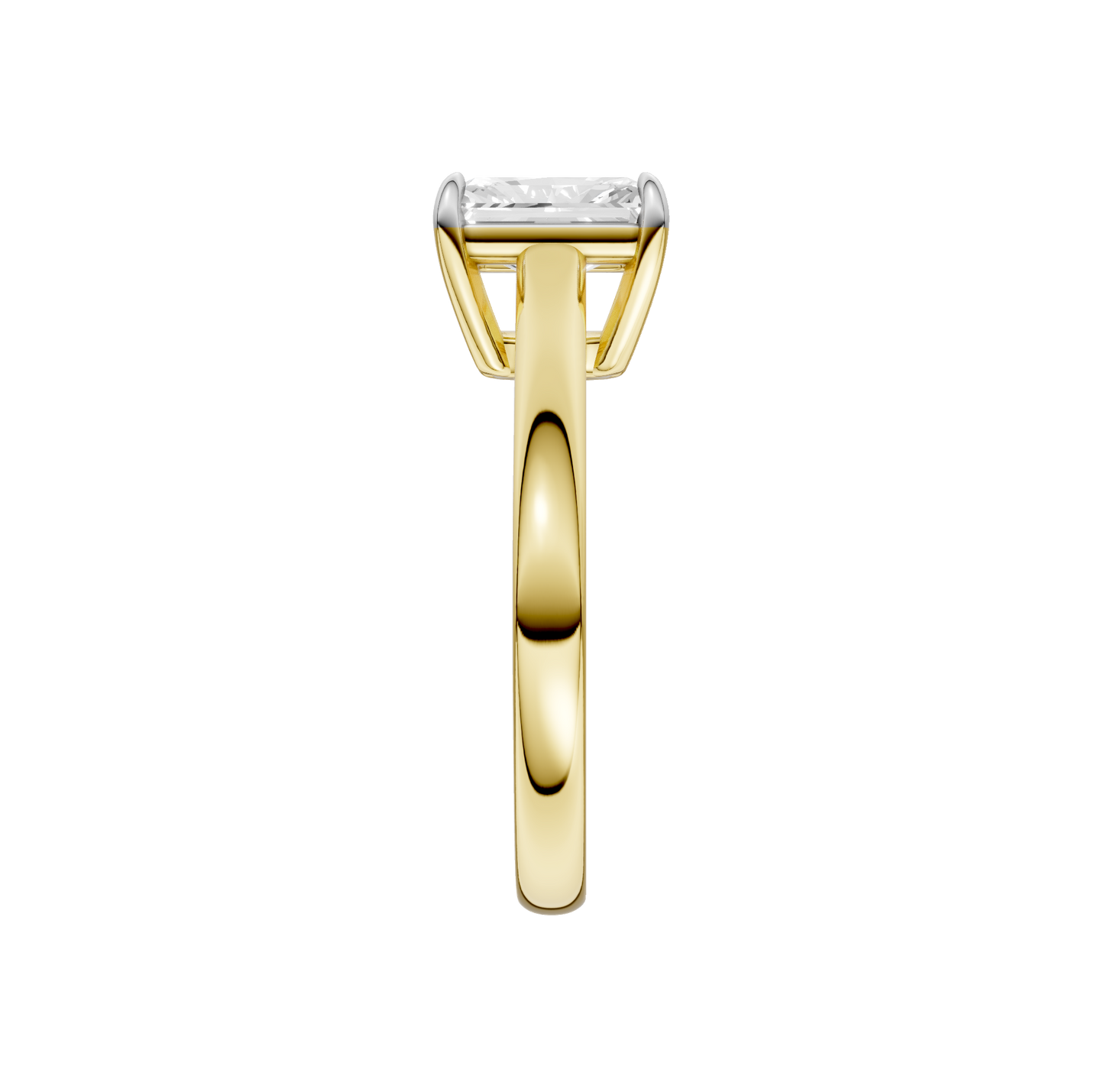 2.00ct Radiant Certified Solitaire Lab Diamond Ring