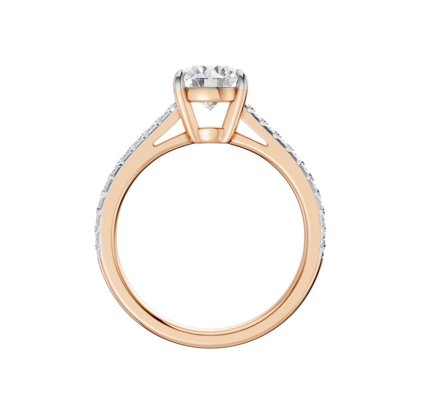 1.25ct Round Certified Solitaire Lab Diamond Ring