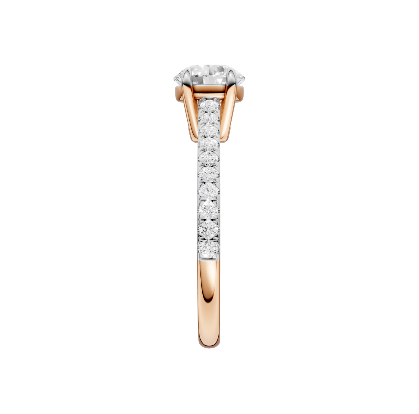 1.25ct Round Certified Solitaire Lab Diamond Ring