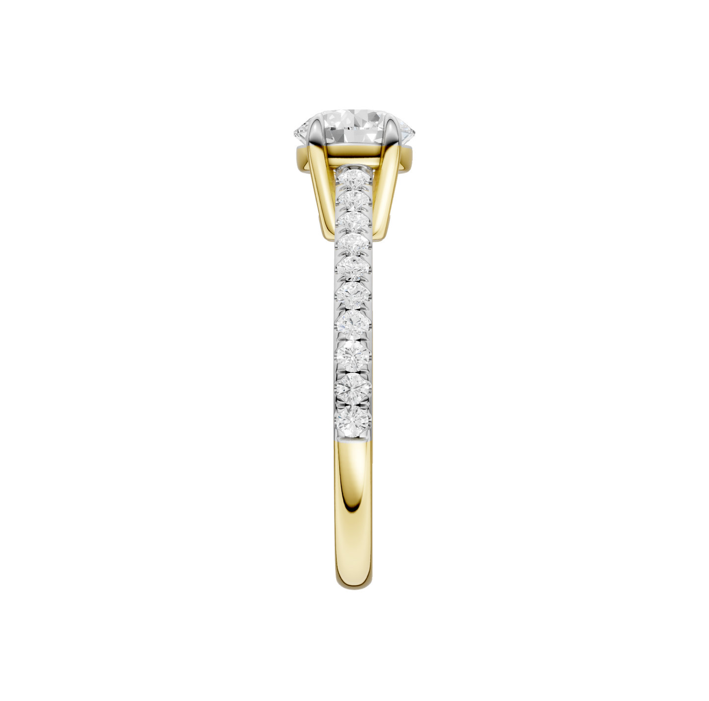 1.25ct Round Certified Solitaire Lab Diamond Ring