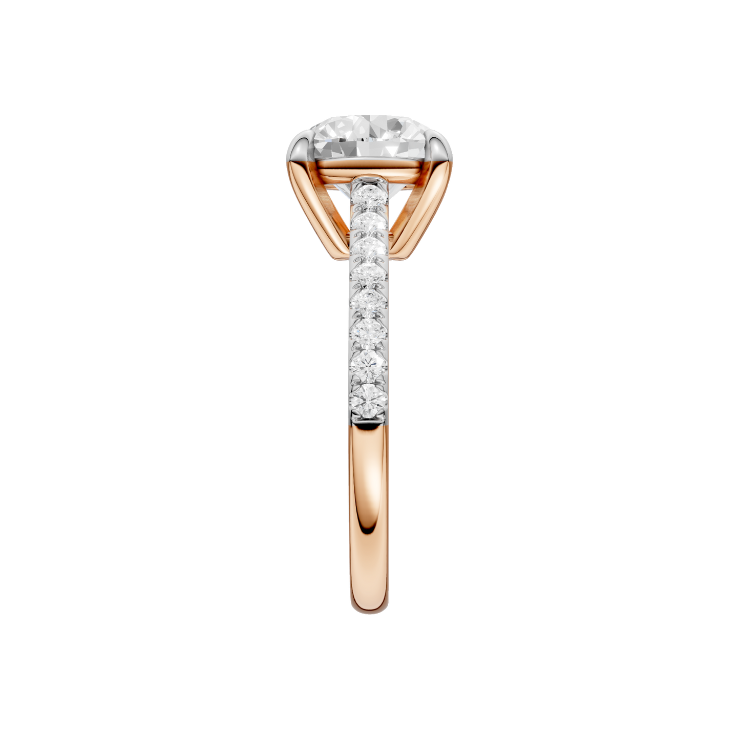 2.25ct Round Certified Solitaire Lab Diamond Ring