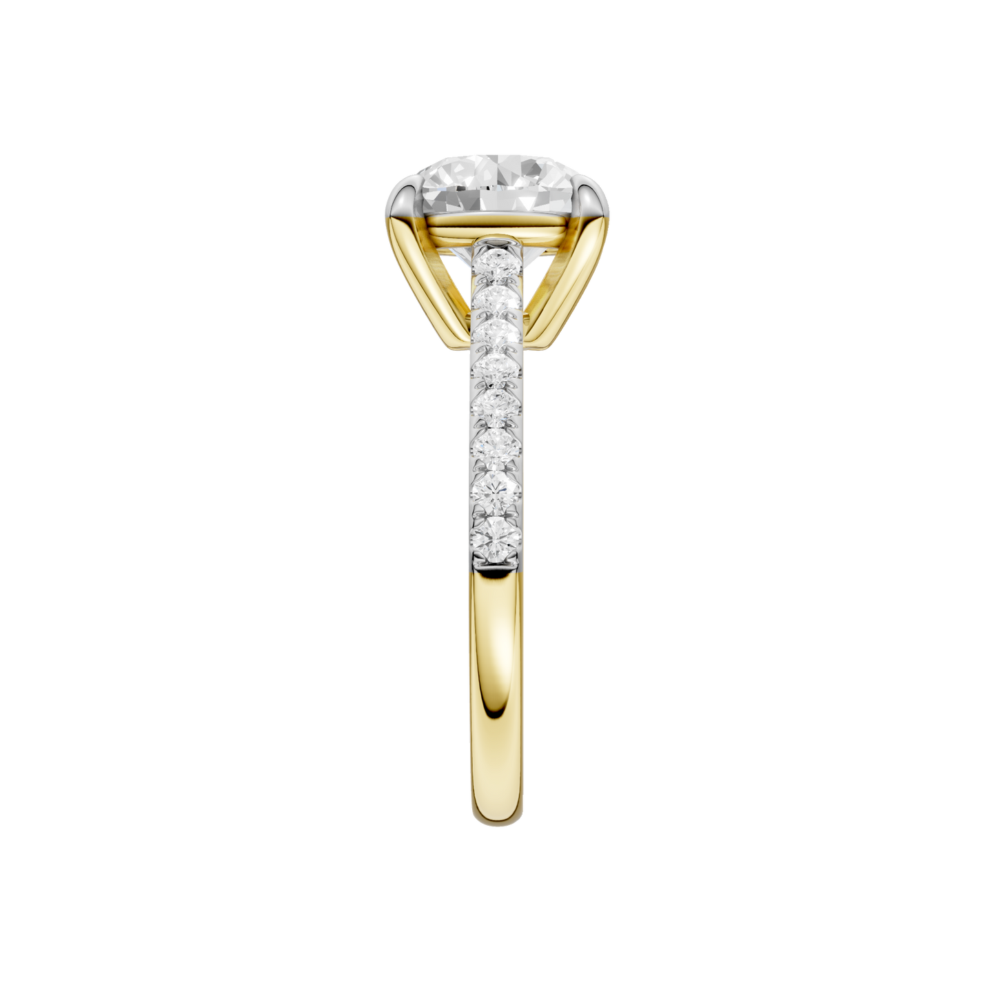 2.25ct Round Certified Solitaire Lab Diamond Ring
