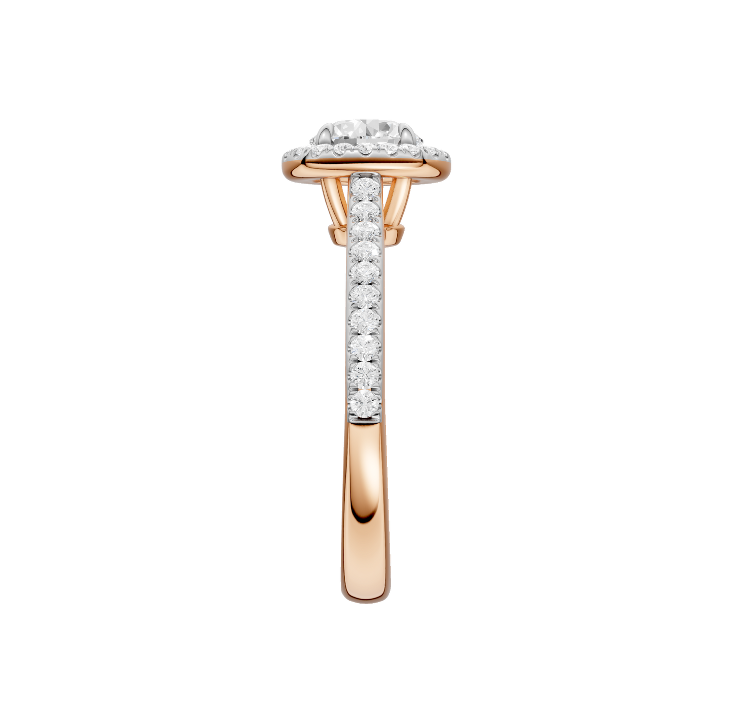 1.25ct Round Certified Lab Diamond Ring