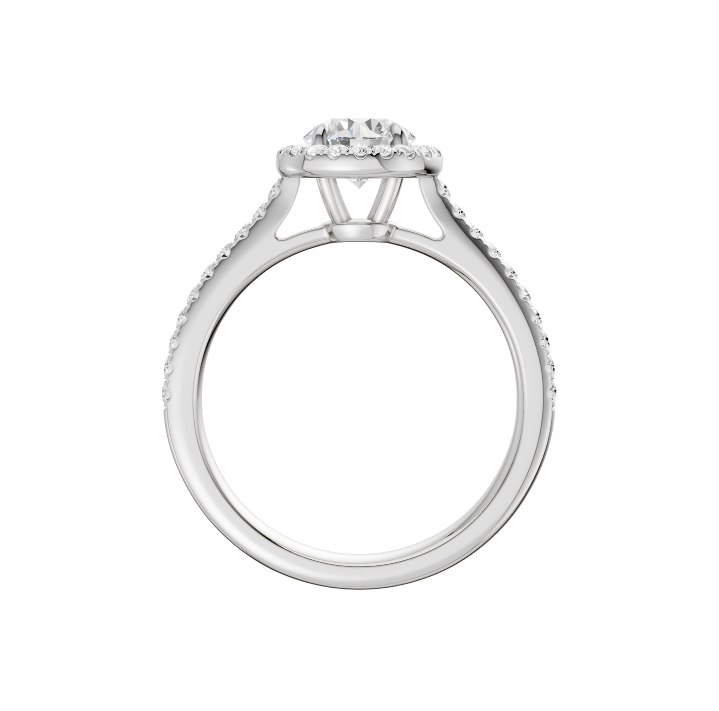 1.25ct Round Certified Lab Diamond Ring