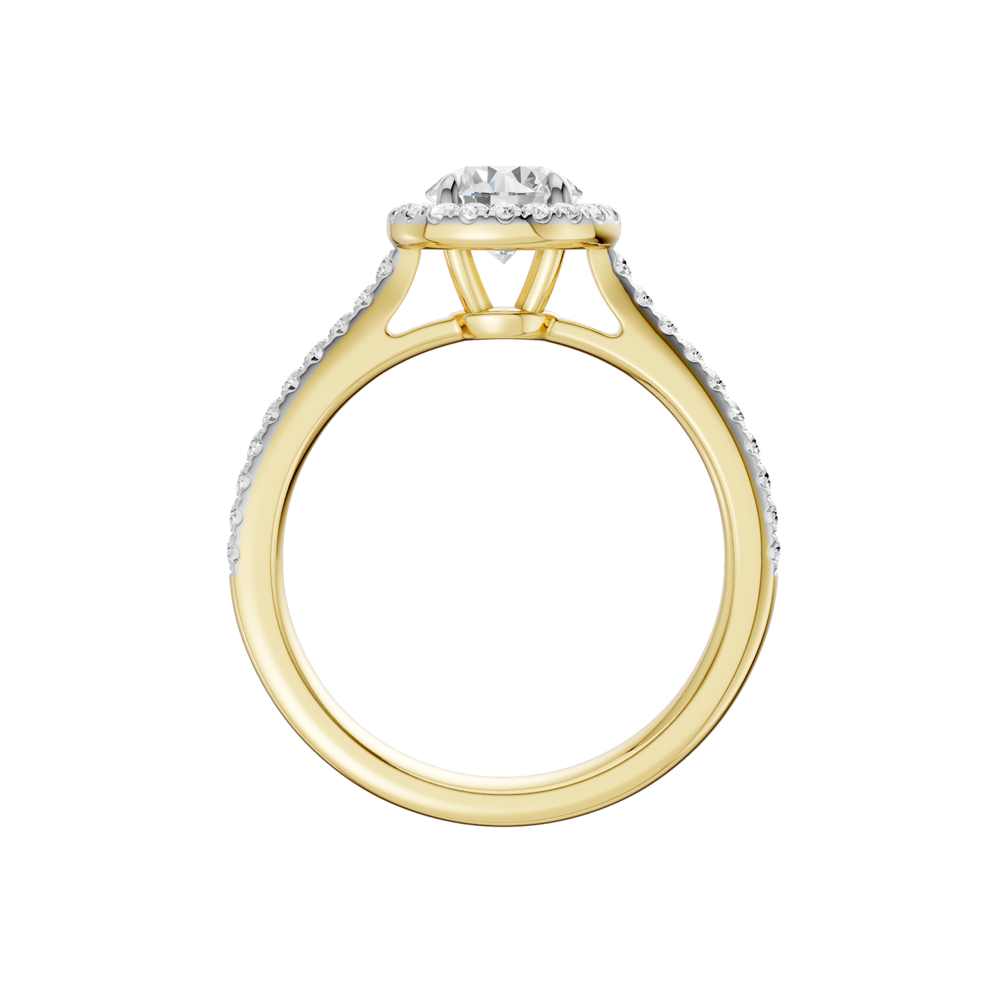 1.25ct Round Certified Lab Diamond Ring