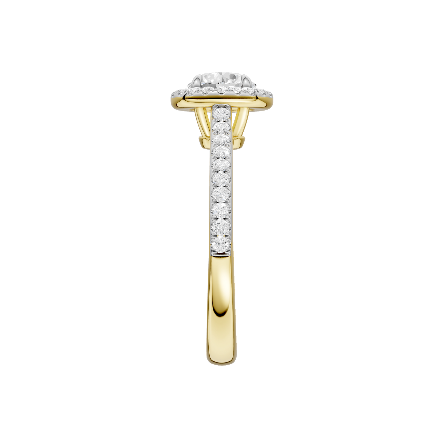 1.25ct Round Certified Lab Diamond Ring
