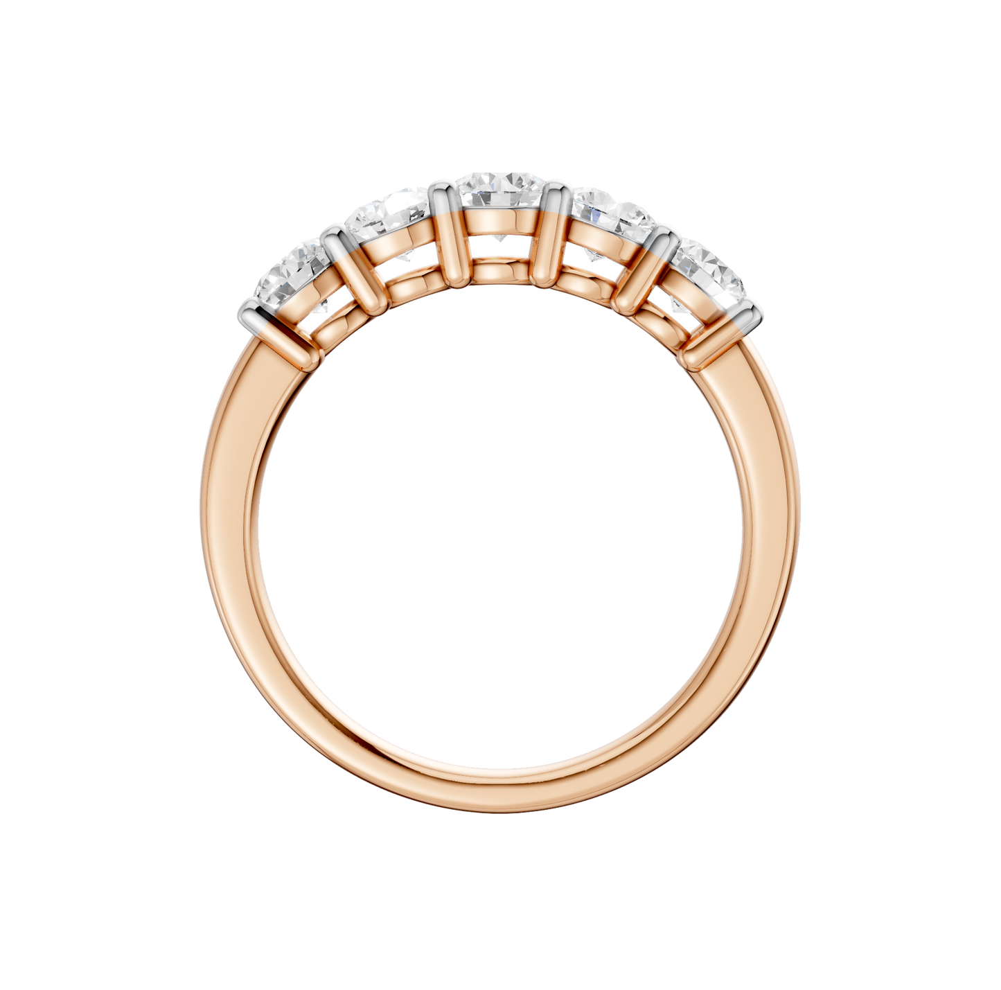 1.00ct Round Certified Lab Diamond Ring