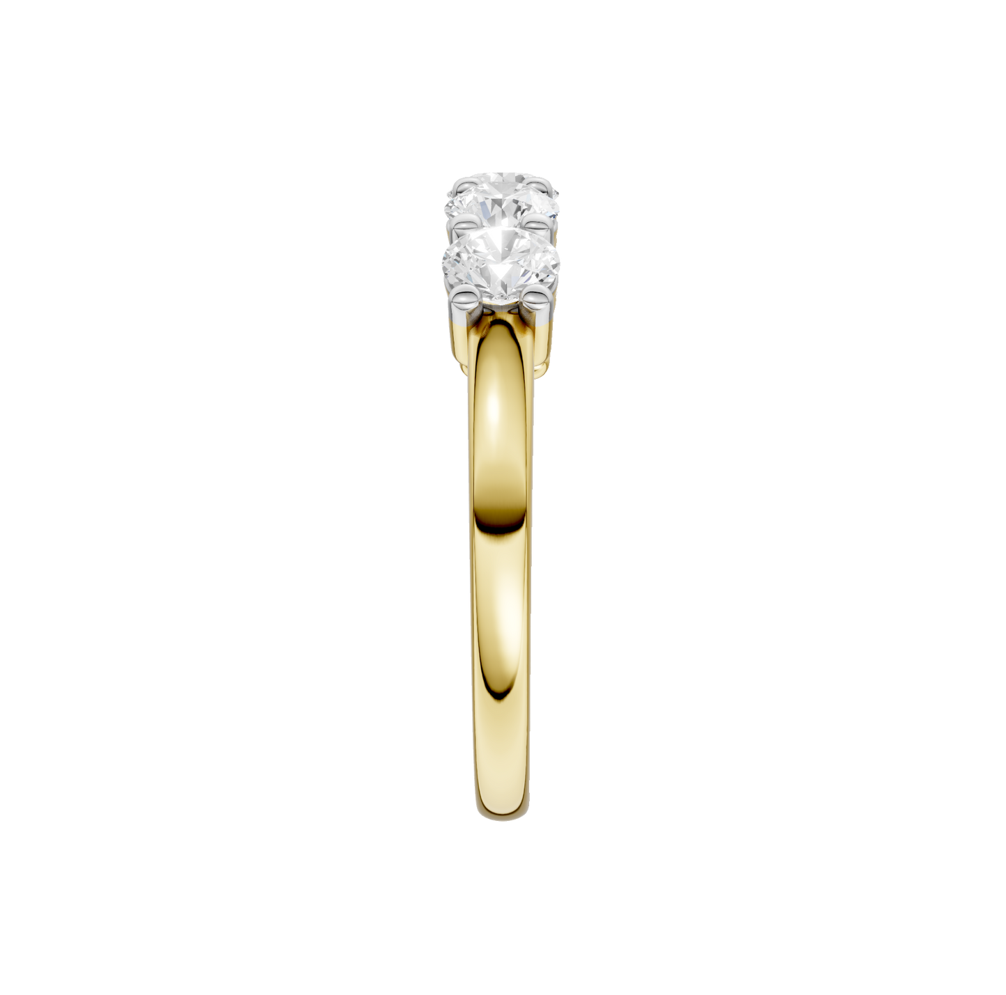 1.00ct Round Certified Lab Diamond Ring