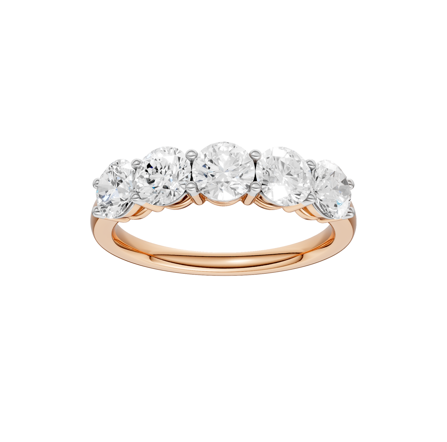 1.50ct Round Certified Lab Diamond Ring