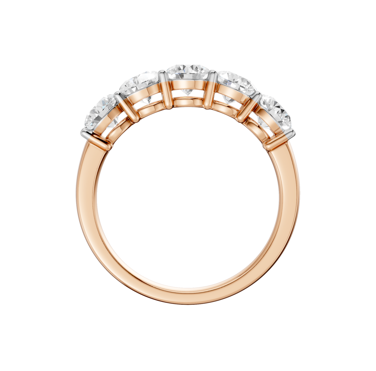 1.50ct Round Certified Lab Diamond Ring