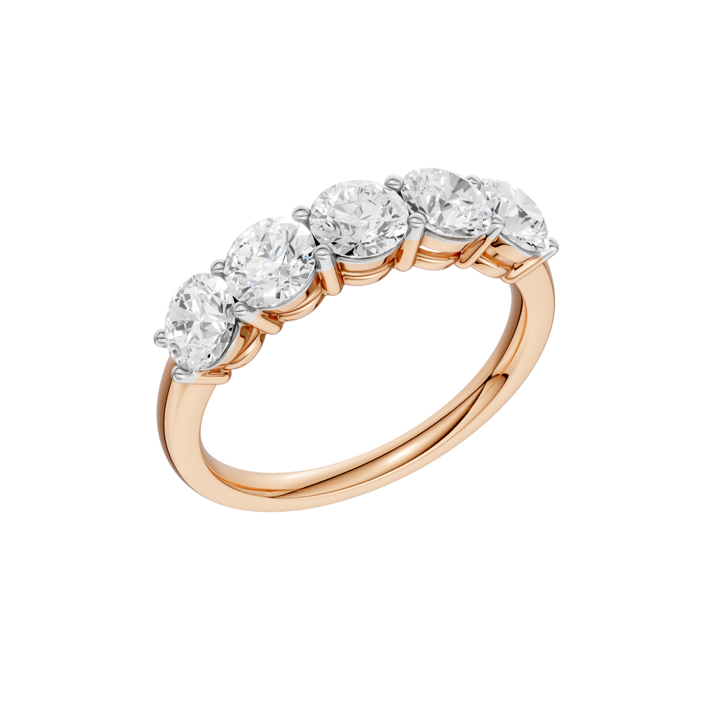 1.50ct Round Certified Lab Diamond Ring