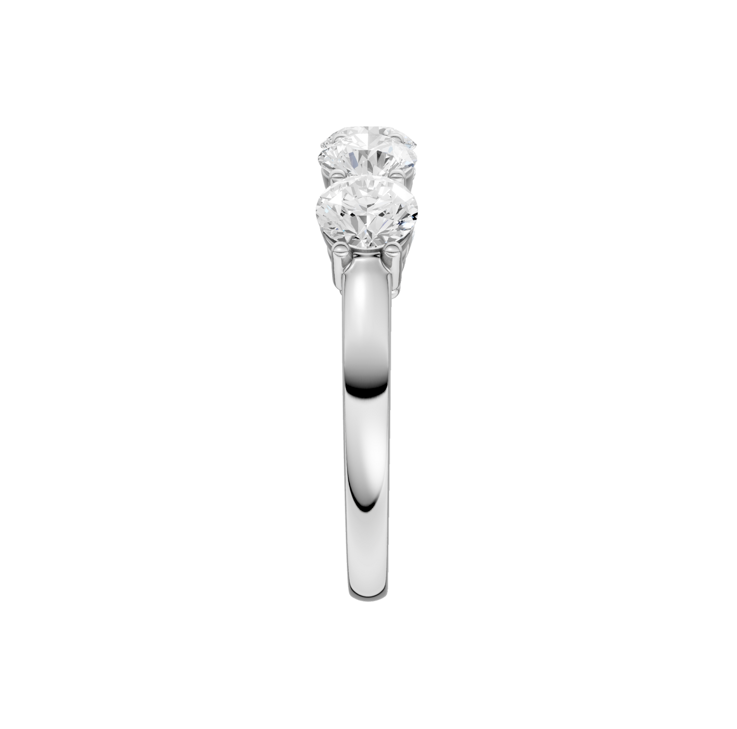 1.50ct Round Certified Lab Diamond Ring