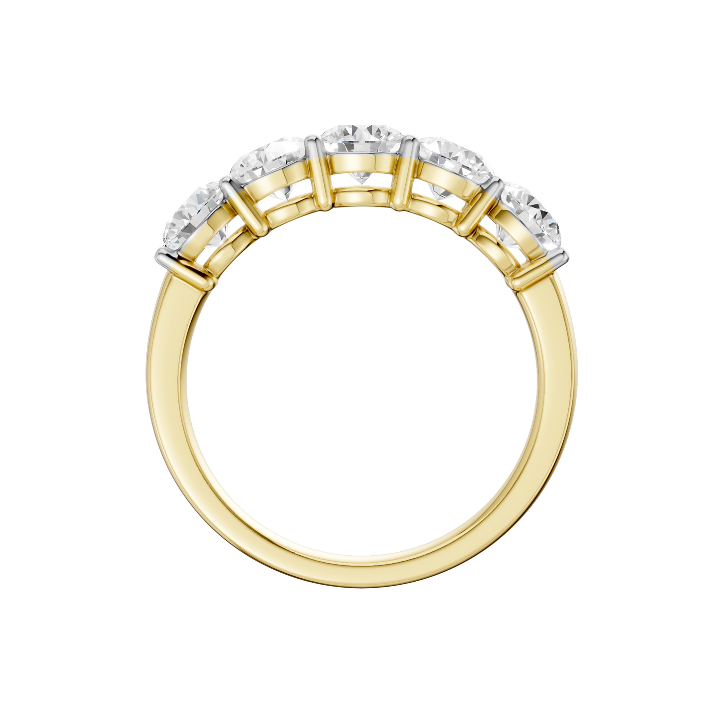1.50ct Round Certified Lab Diamond Ring
