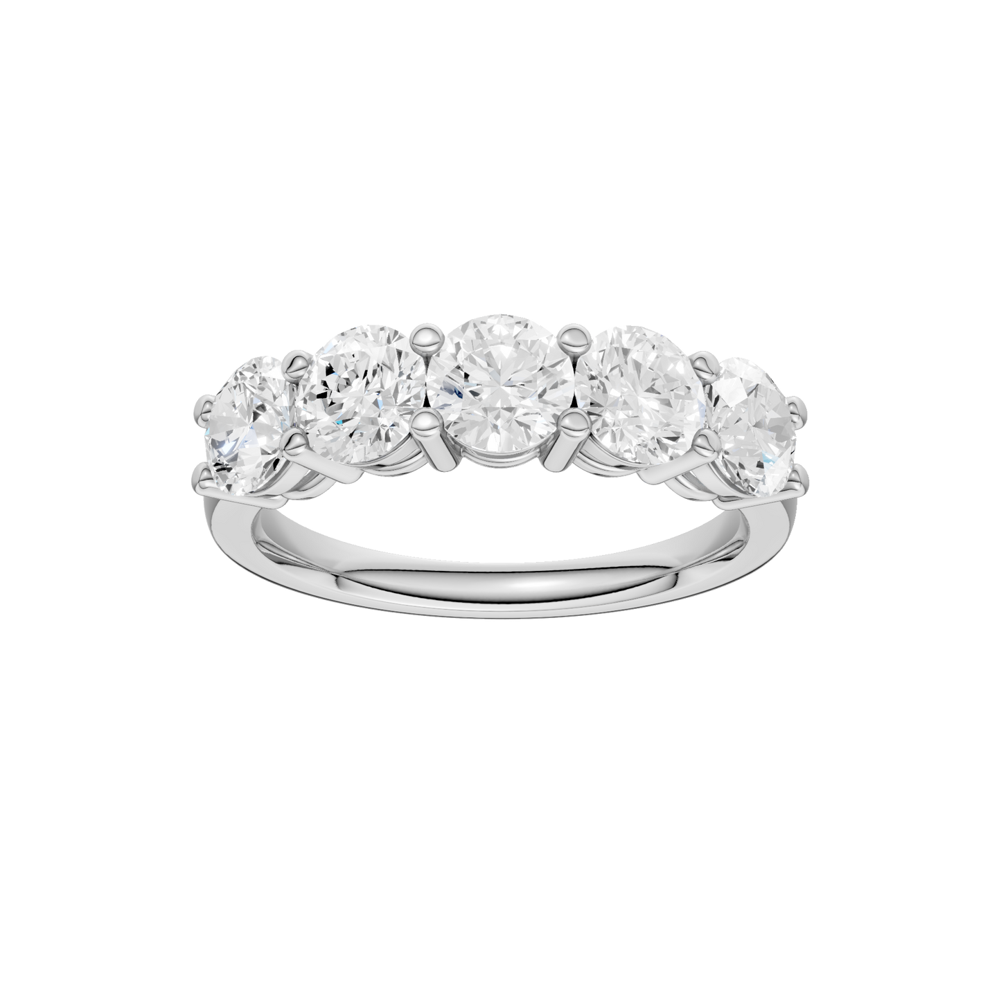 2.00ct Round Certified Lab Diamond Ring