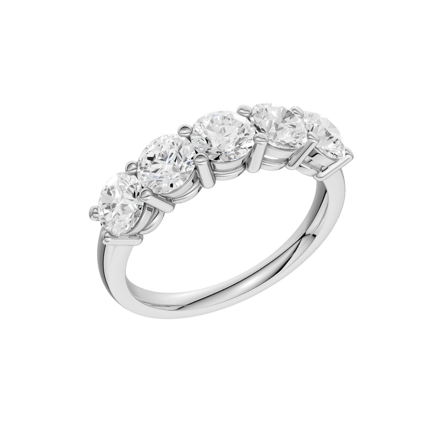 2.00ct Round Certified Lab Diamond Ring