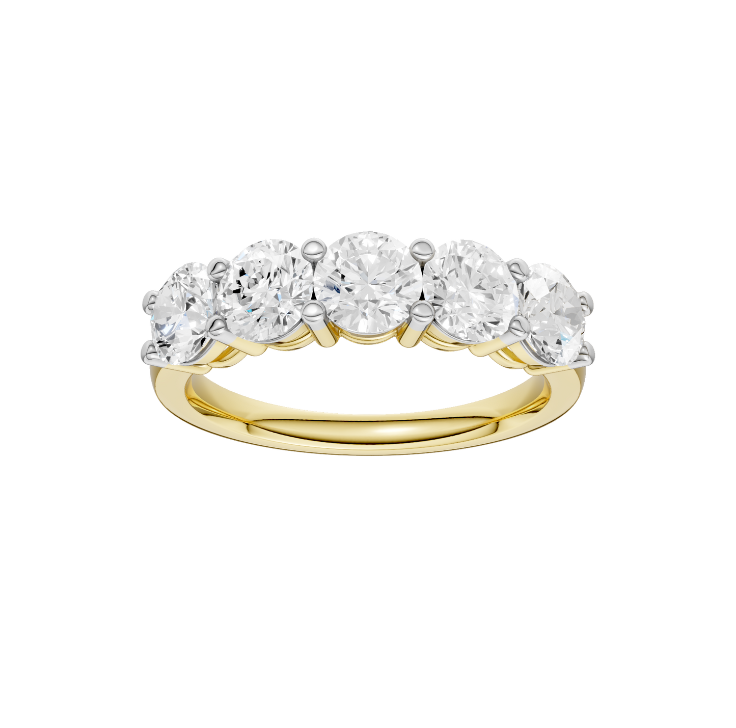 2.00ct Round Certified Lab Diamond Ring