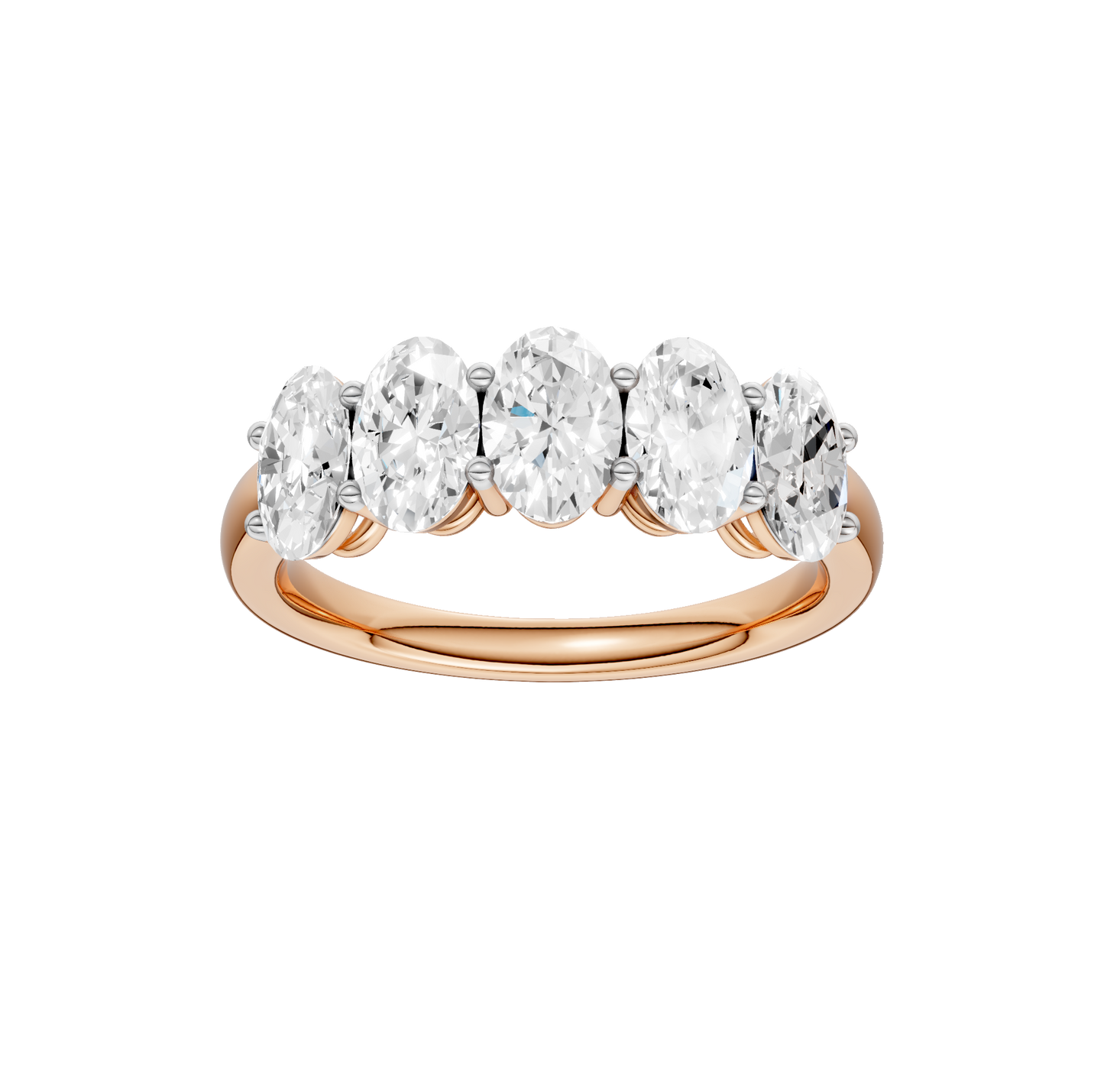 2.00ct Oval Certified Lab Diamond Ring