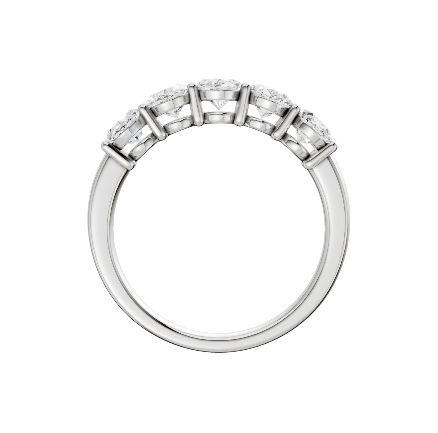2.00ct Oval Certified Lab Diamond Ring