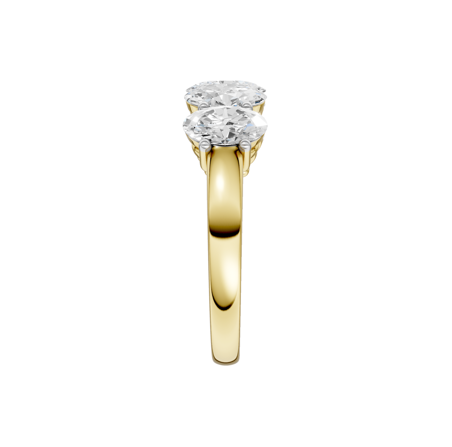 2.00ct Oval Certified Lab Diamond Ring
