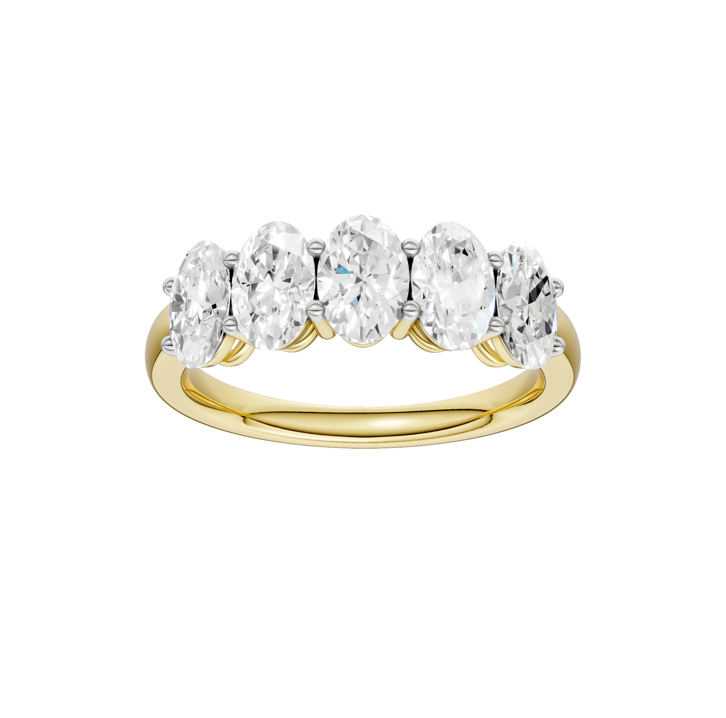 2.00ct Oval Certified Lab Diamond Ring