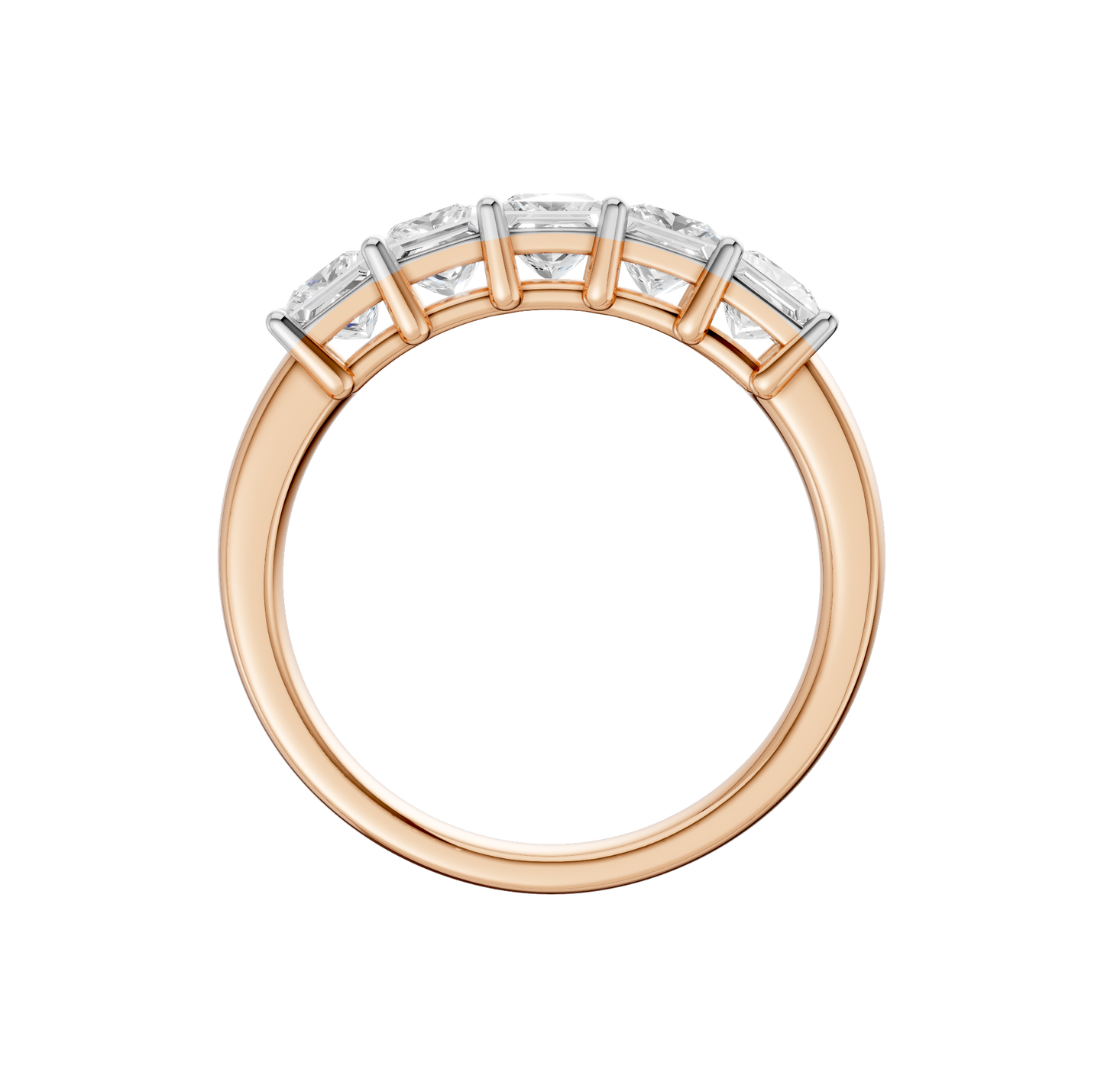 1.50ct Princess Certified Lab Diamond Ring