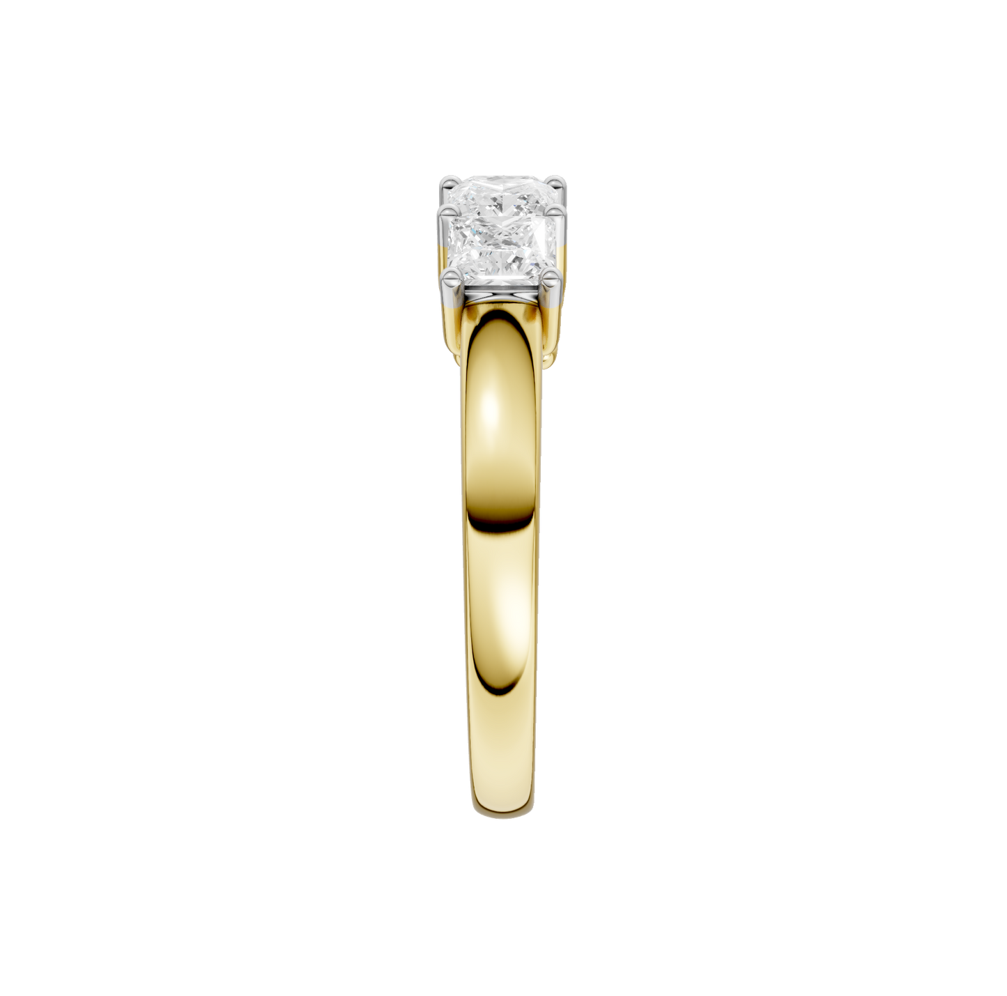 1.50ct Princess Certified Lab Diamond Ring