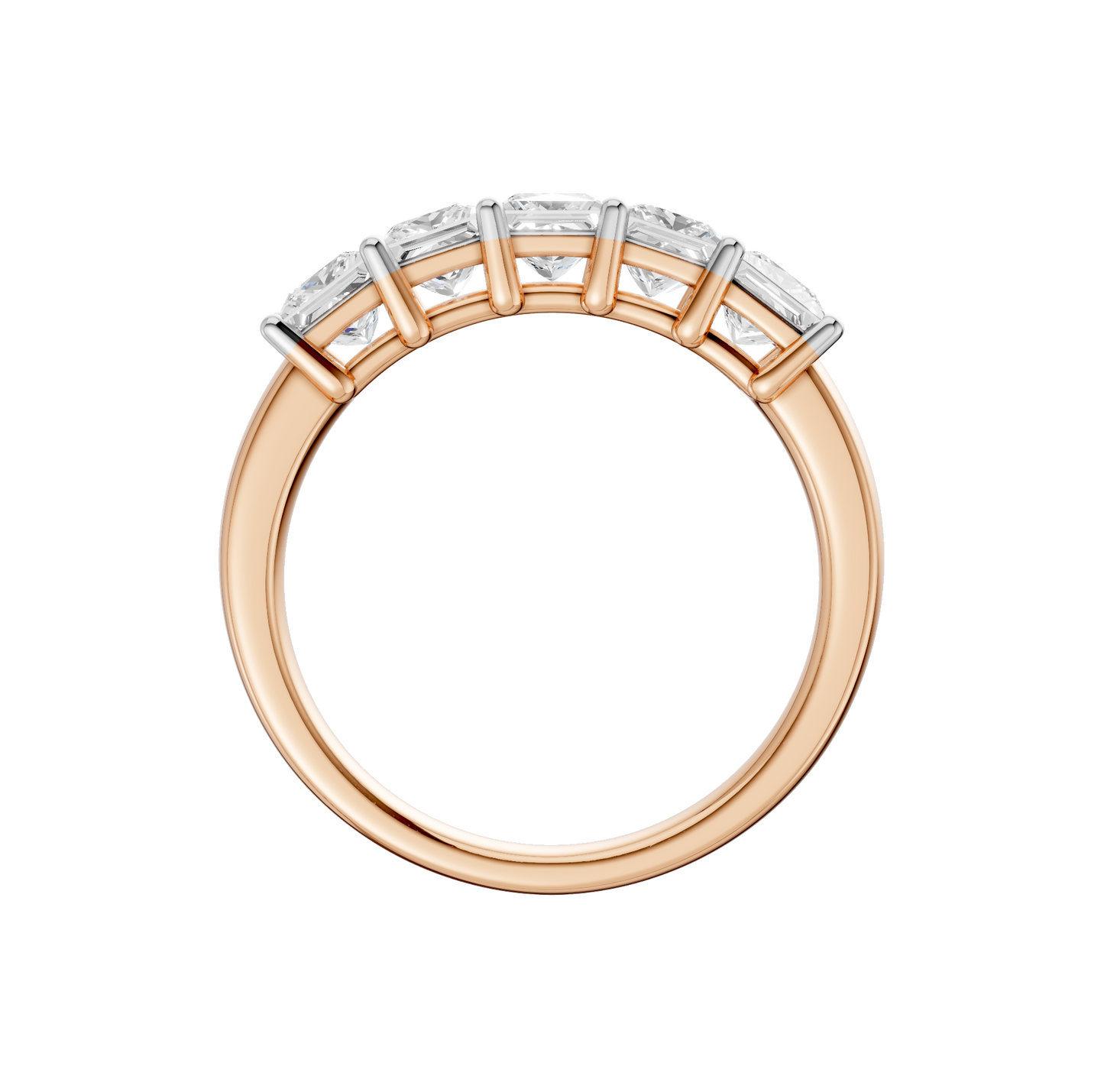 2.00ct Princess Certified Lab Diamond Ring
