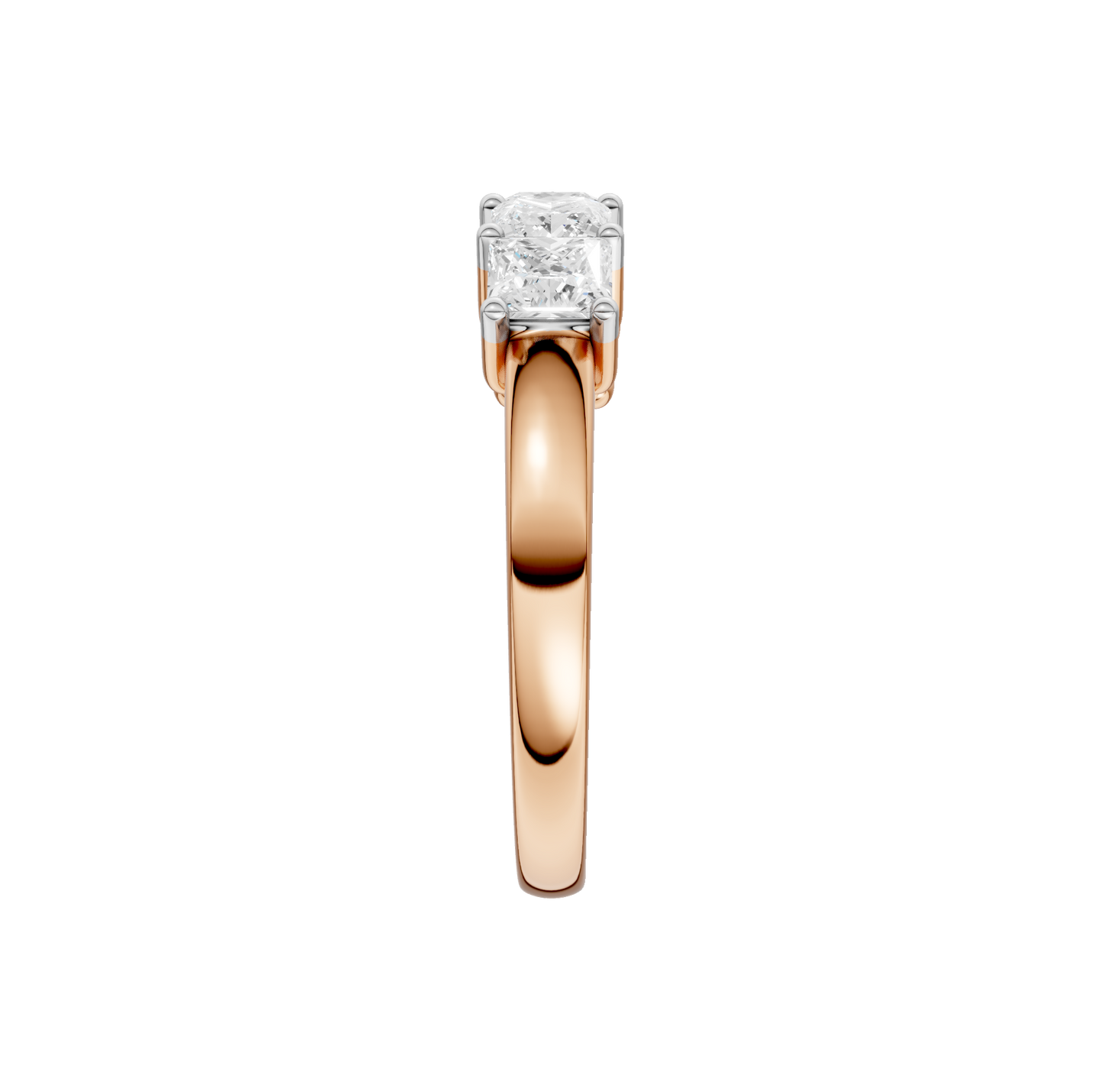 2.00ct Princess Certified Lab Diamond Ring