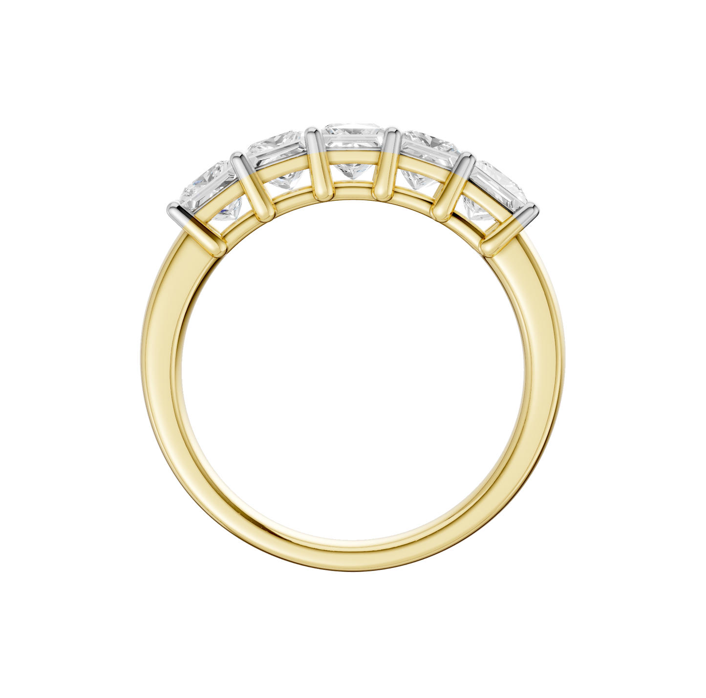 2.00ct Princess Certified Lab Diamond Ring