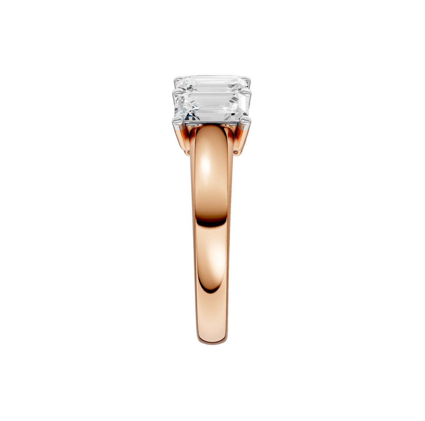 2.00ct Emerald Certified Lab Diamond Ring