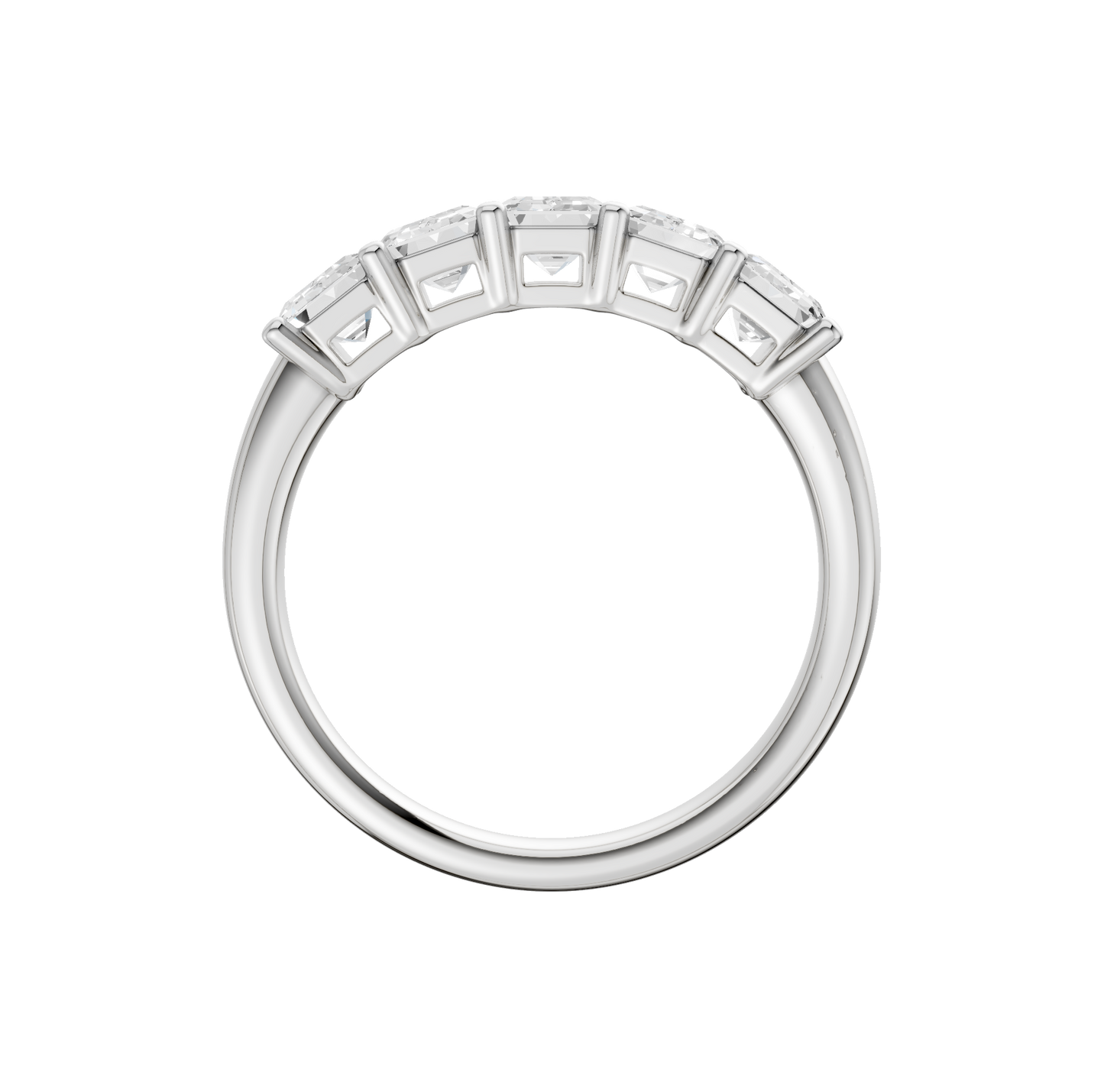 2.00ct Emerald Certified Lab Diamond Ring