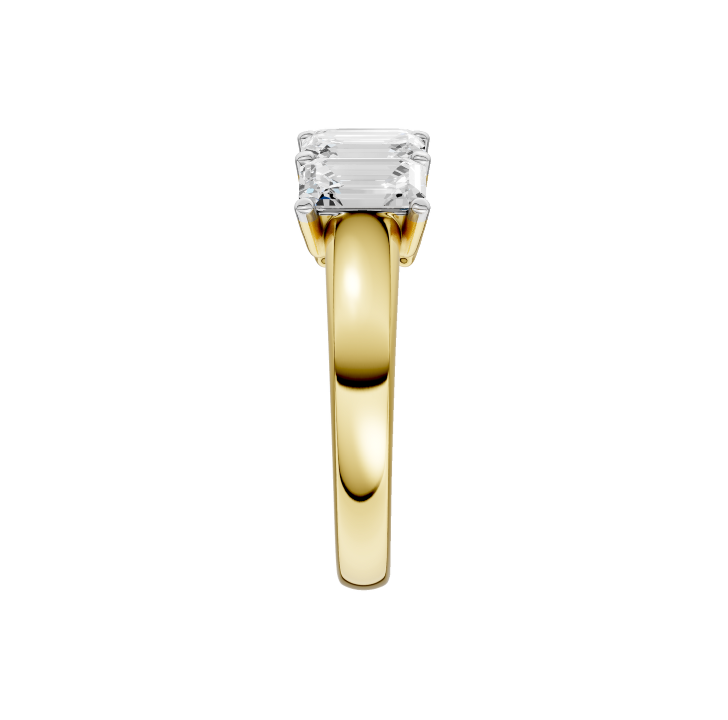 2.00ct Emerald Certified Lab Diamond Ring