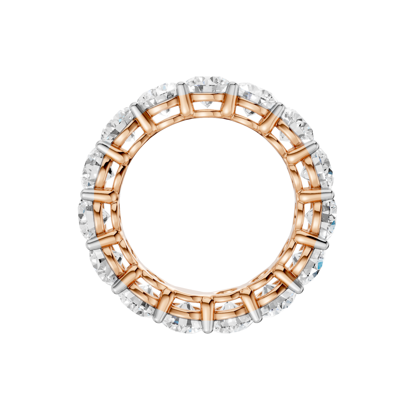 4.95ct Round Certified Lab Diamond Ring