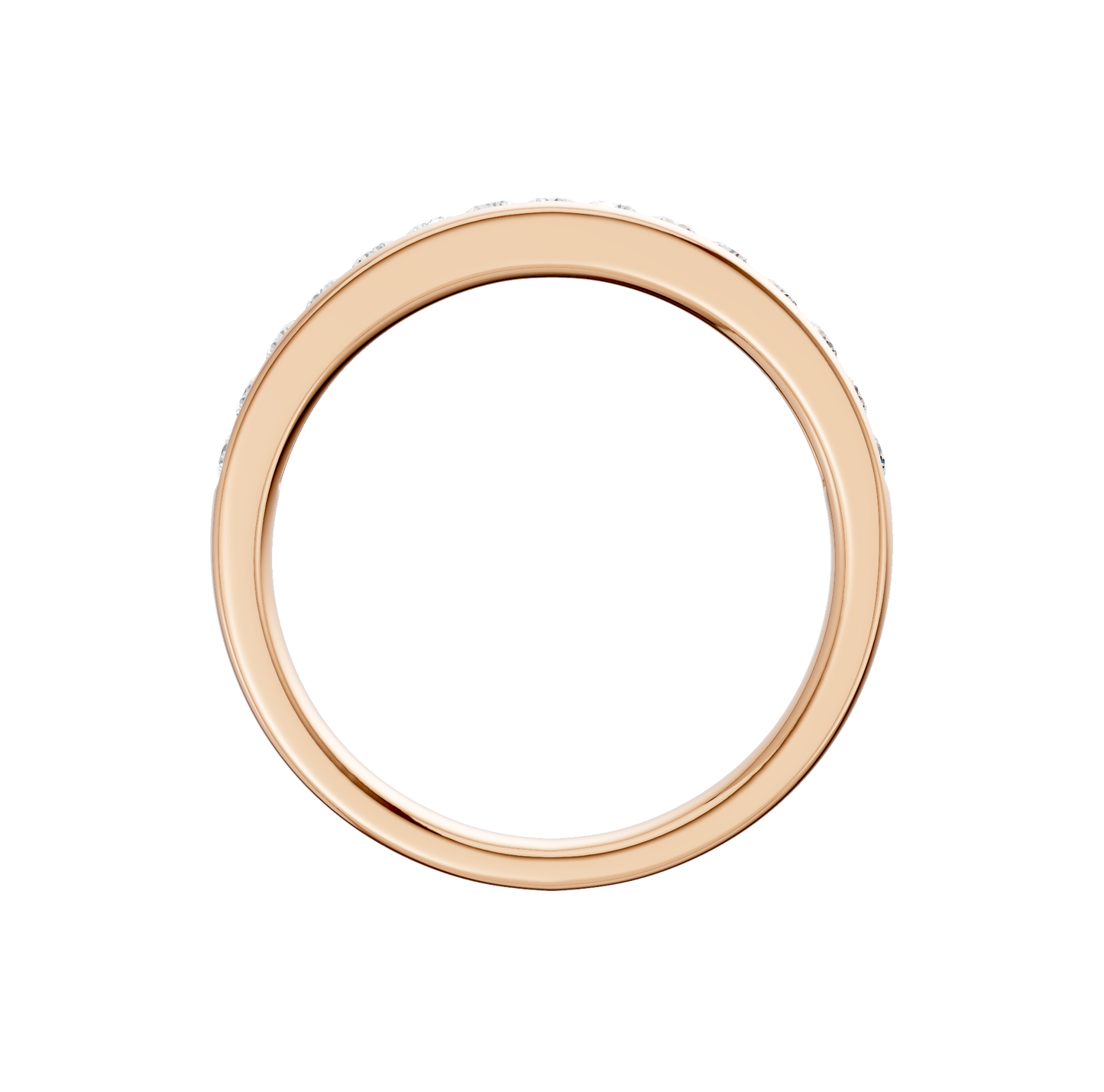 0.33ct Round Certified Lab Diamond Band