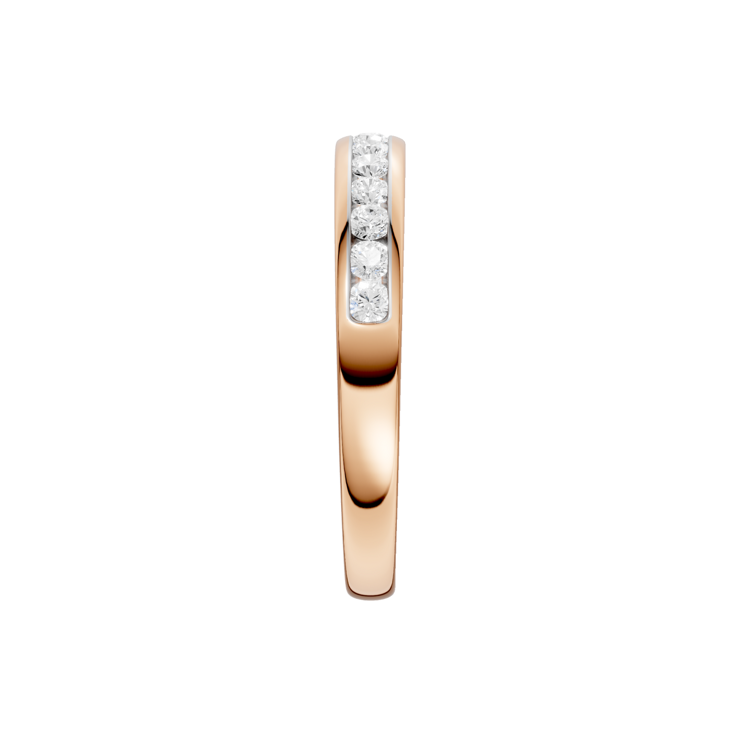 0.33ct Round Certified Lab Diamond Band