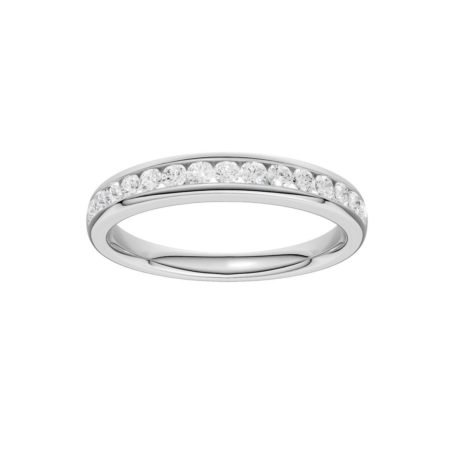 0.33ct Round Certified Lab Diamond Band