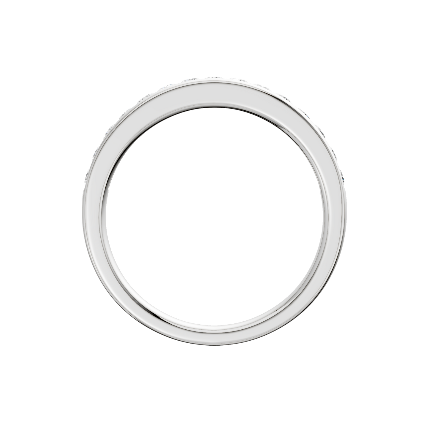 0.33ct Round Certified Lab Diamond Band