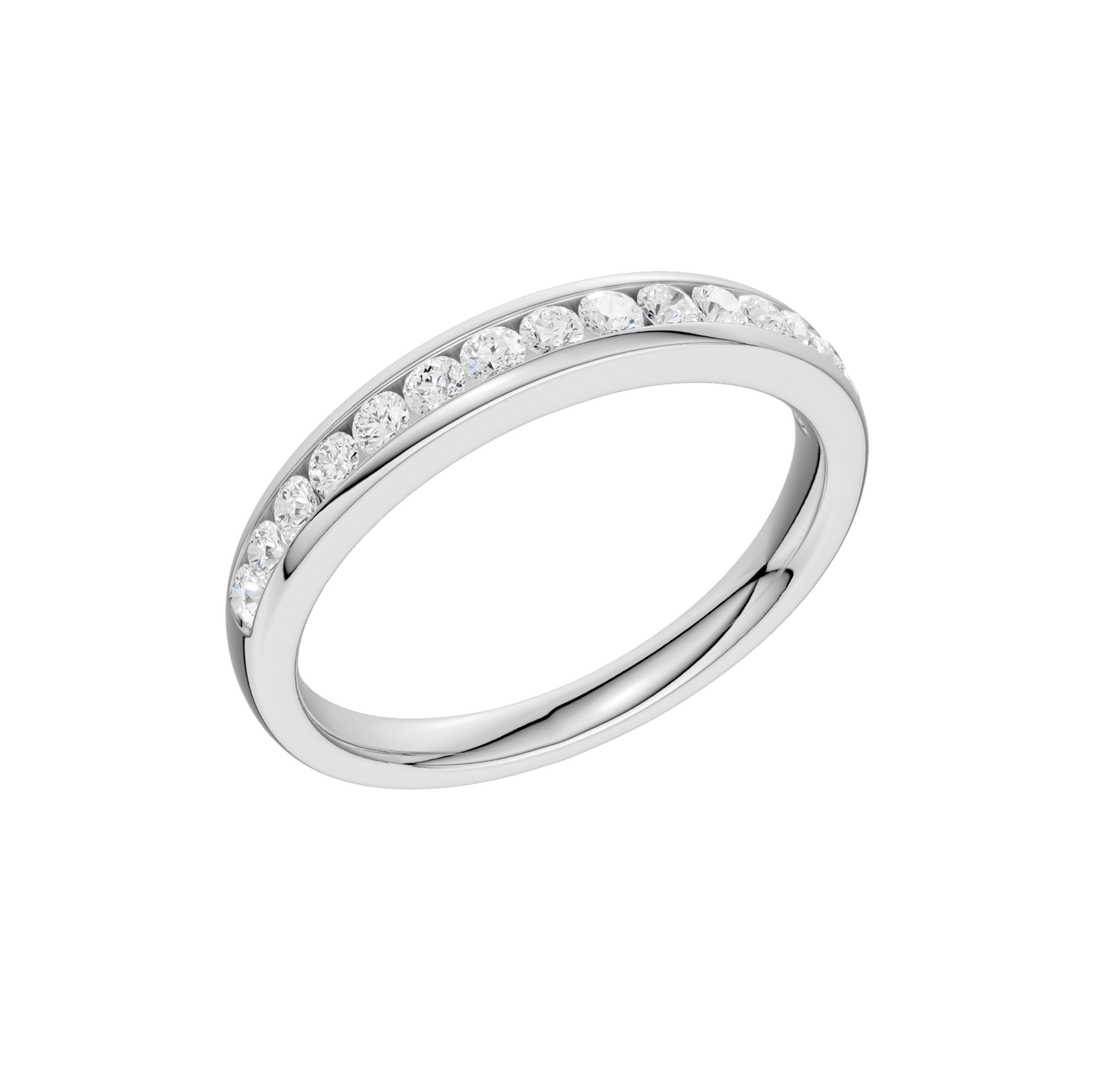 0.33ct Round Certified Lab Diamond Band
