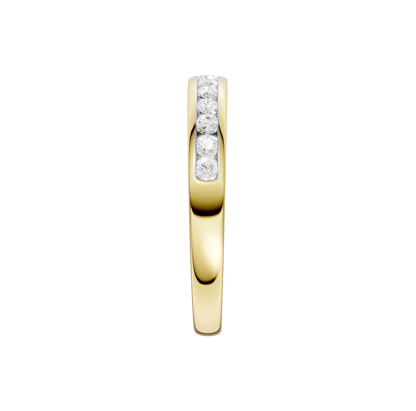 0.33ct Round Certified Lab Diamond Band