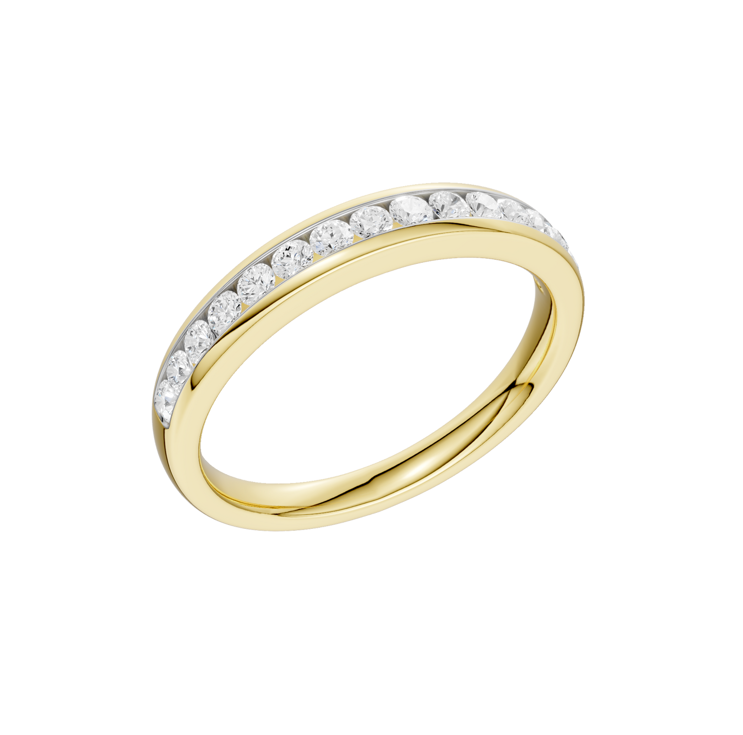 0.33ct Round Certified Lab Diamond Band