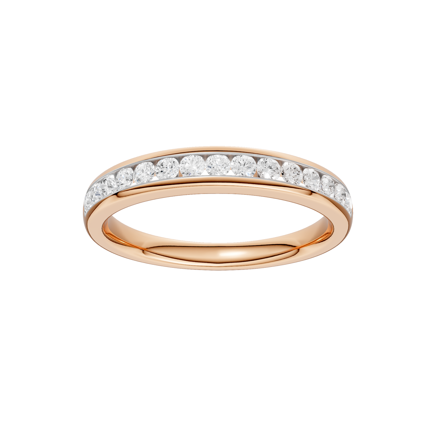 0.33ct Round Certified Lab Diamond Band