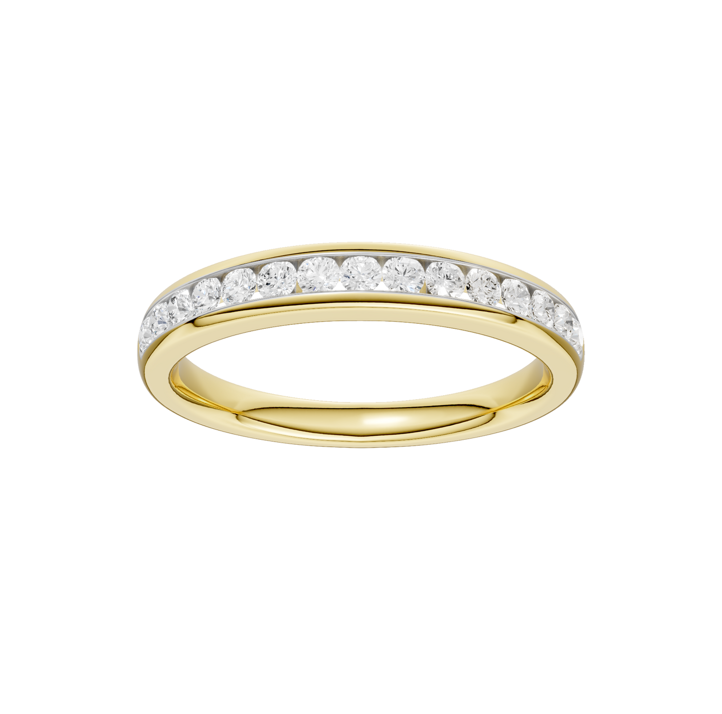 0.33ct Round Certified Lab Diamond Band