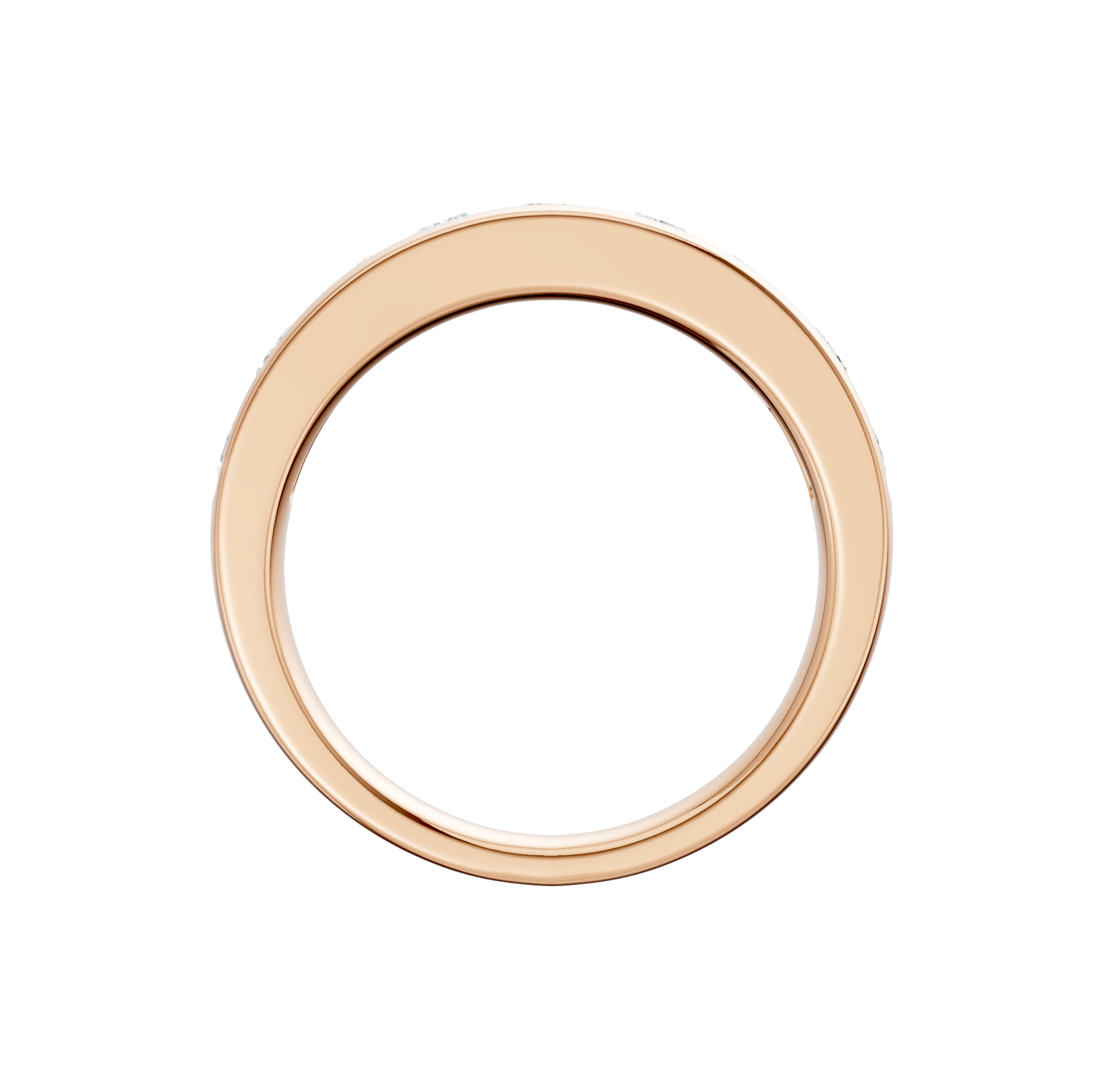 1.00ct Round Certified Lab Diamond Band