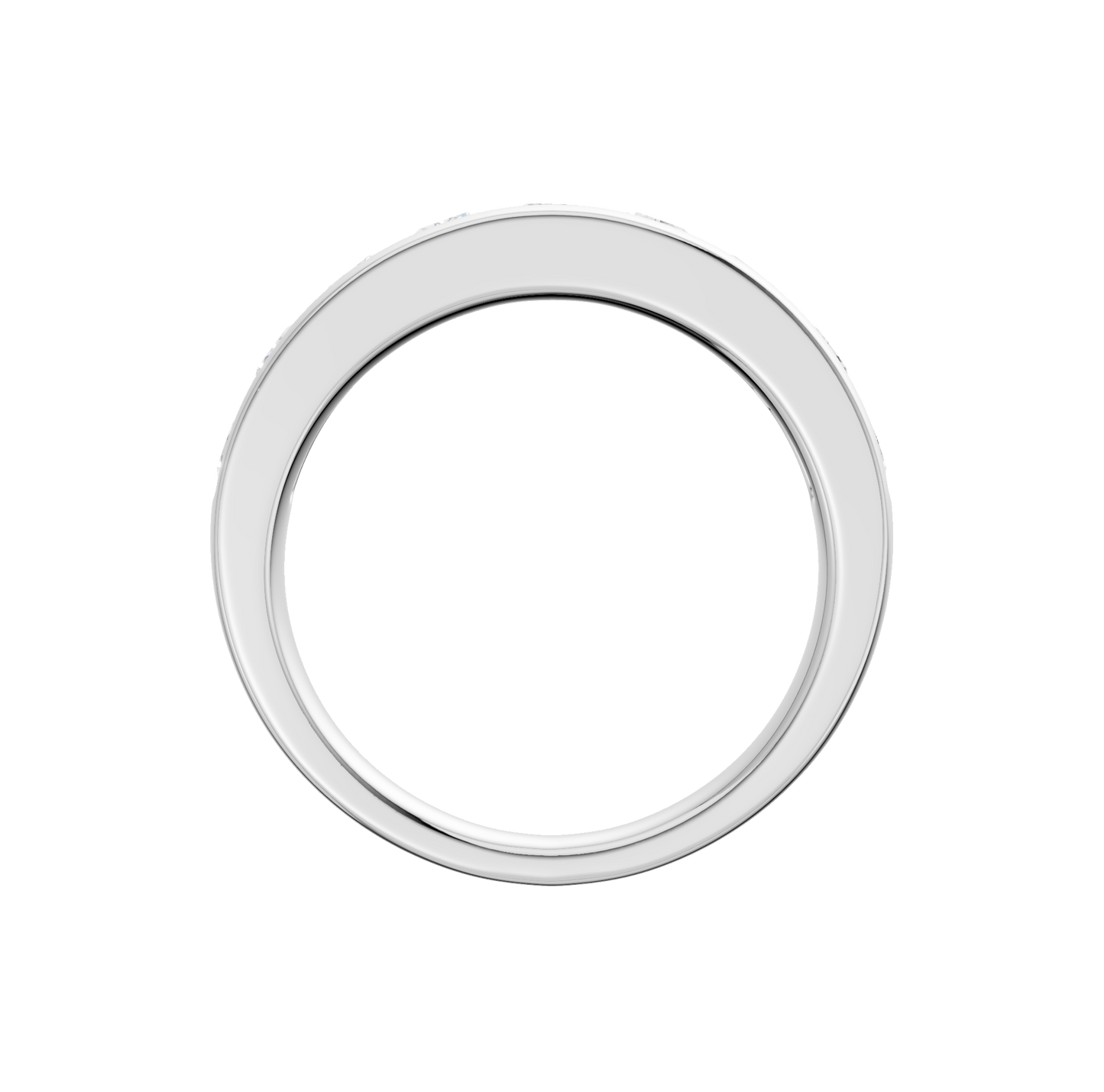 1.00ct Round Certified Lab Diamond Band