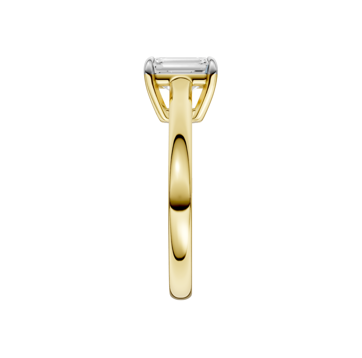 1.50ct Emerald Certified Solitaire Lab Diamond Ring