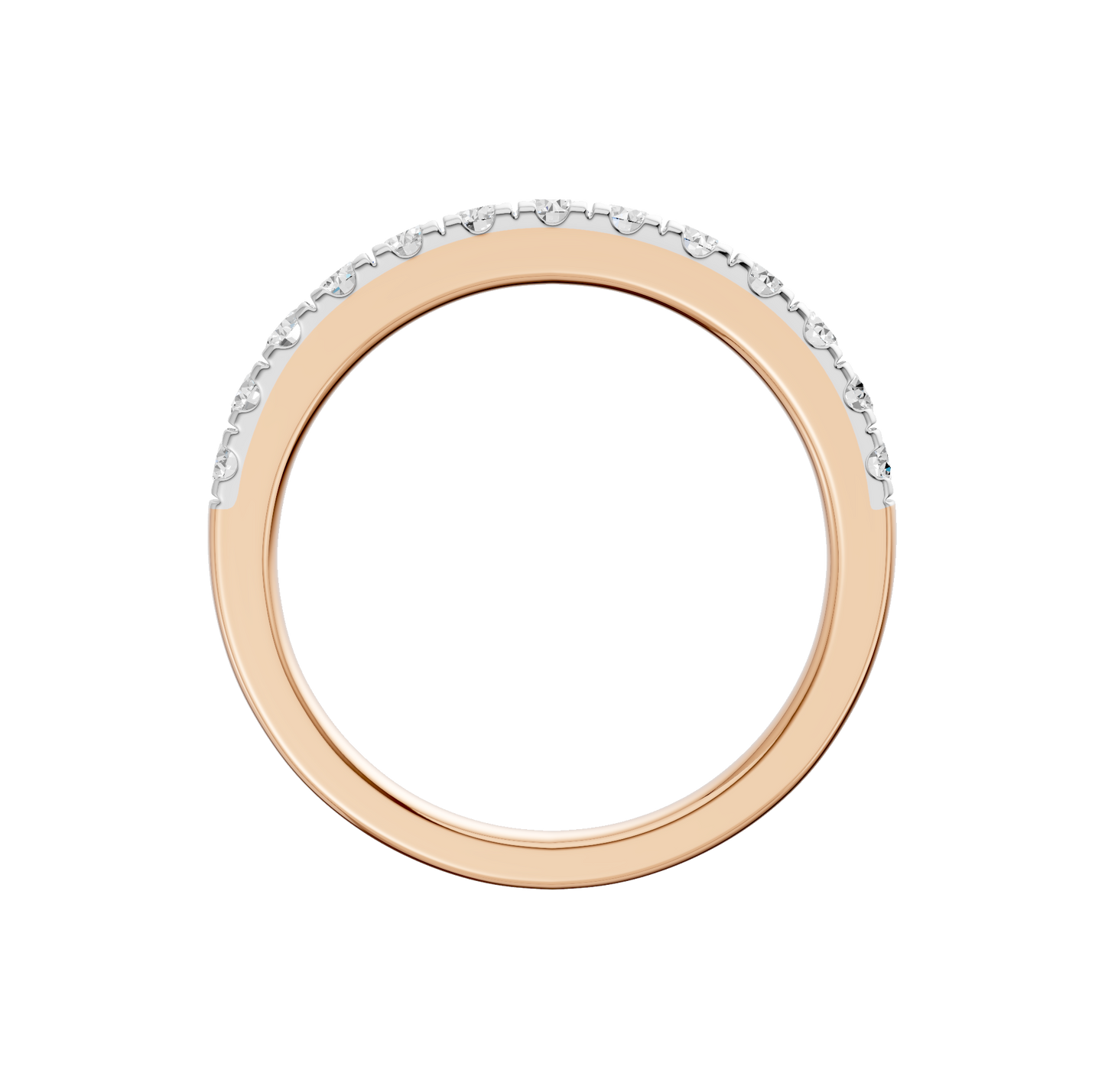 0.50ct Round Certified Lab Diamond Band