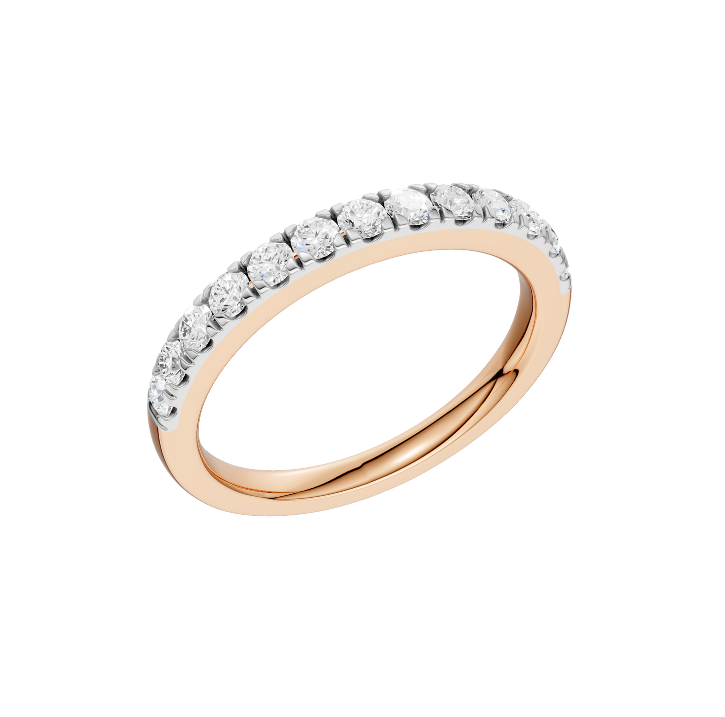 0.50ct Round Certified Lab Diamond Band
